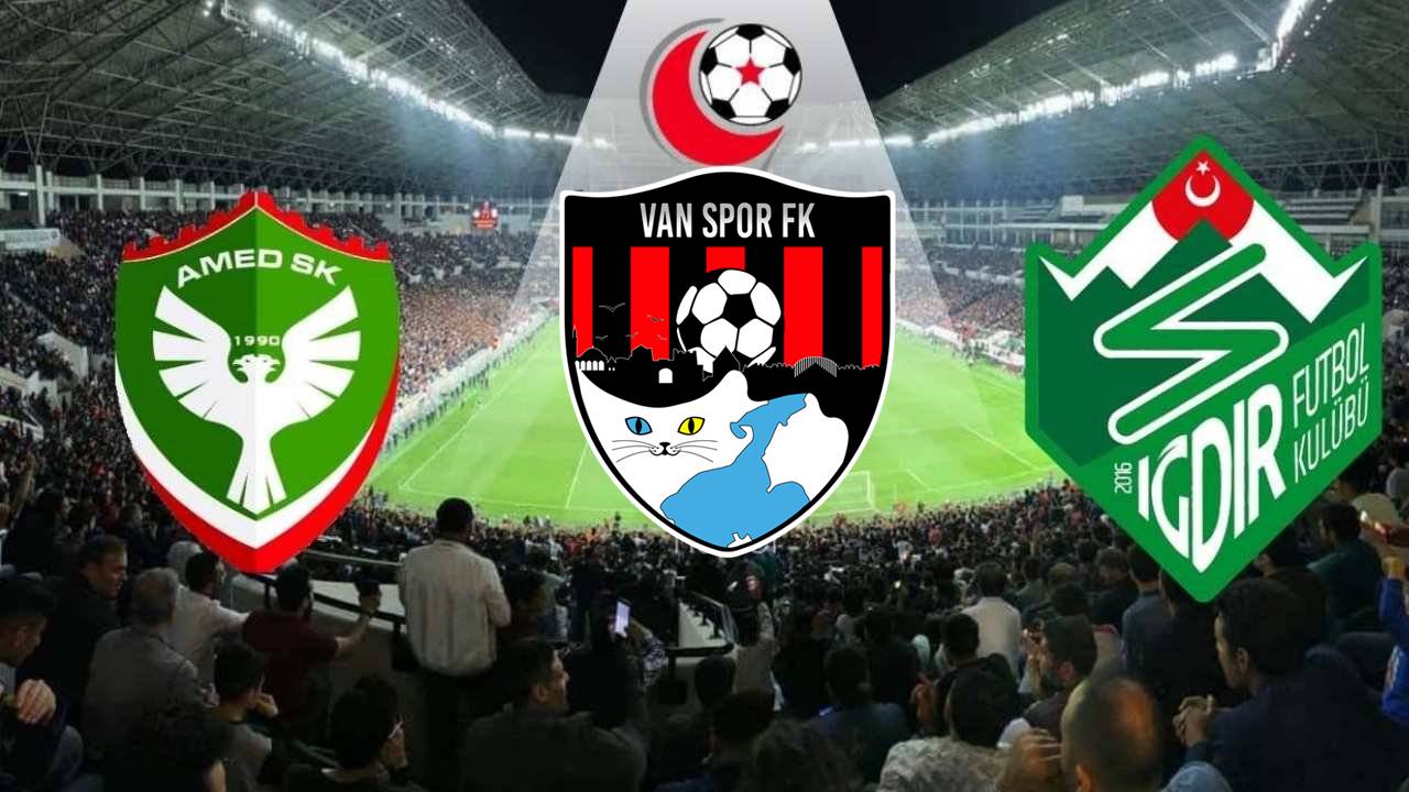 Amedspor ve Vanspor tekledi, Iğdır nefes aldı
