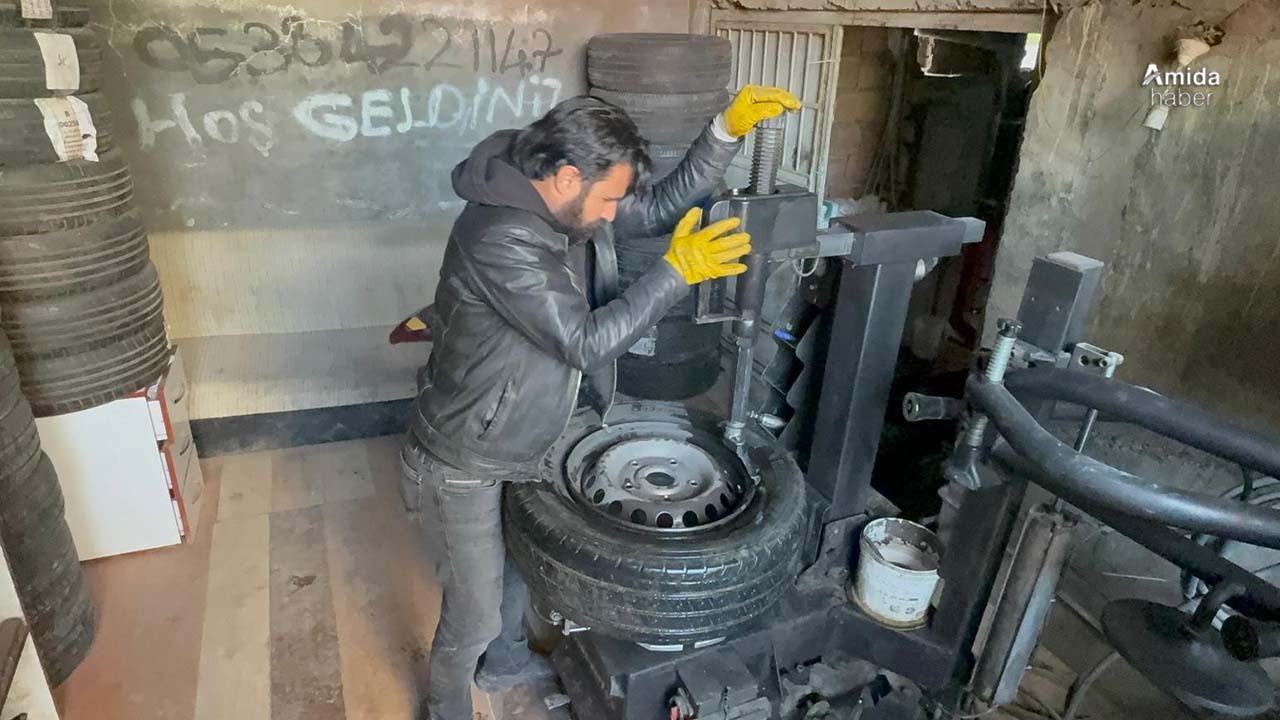 Diyarbakır’da sürücülere kış lastiği uyarısı