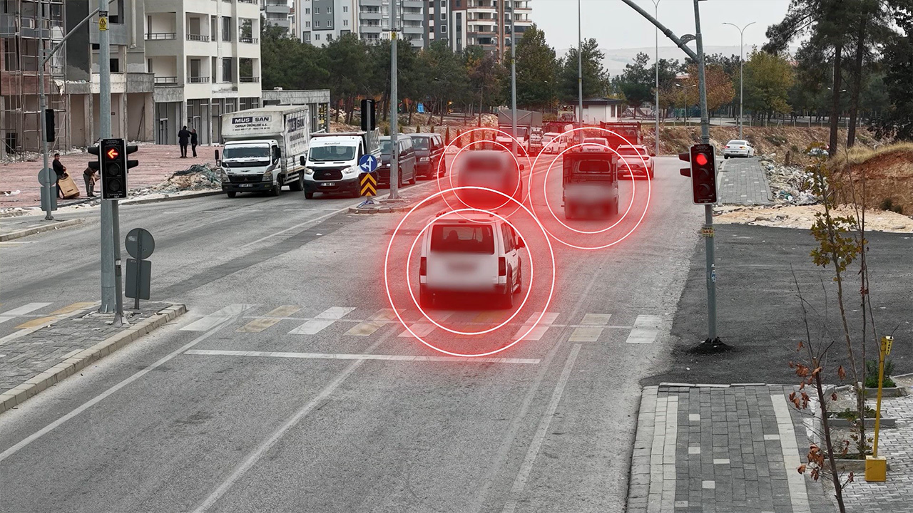 Gaziantep’te kırmızı ışık ihlali yapan sürücülere ceza yağdı