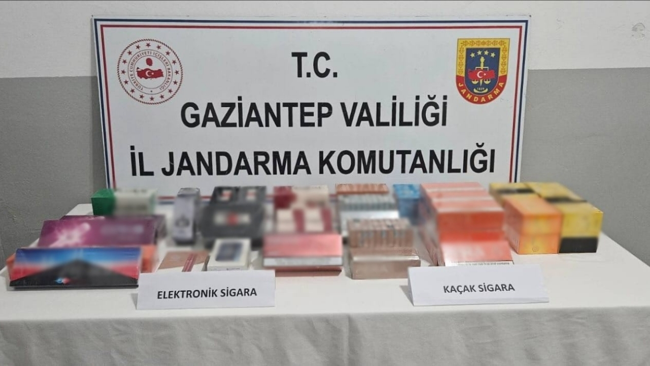 1 milyon TL’lik kaçak ürün Gaziantep’te ele geçirildi: 9 Kişi gözaltında