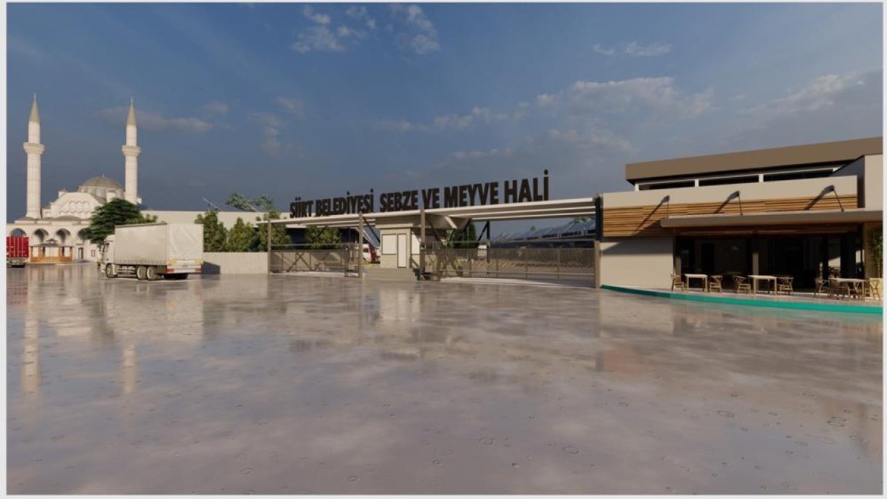 Siirt’te esnafa müjde: Hal açılıyor