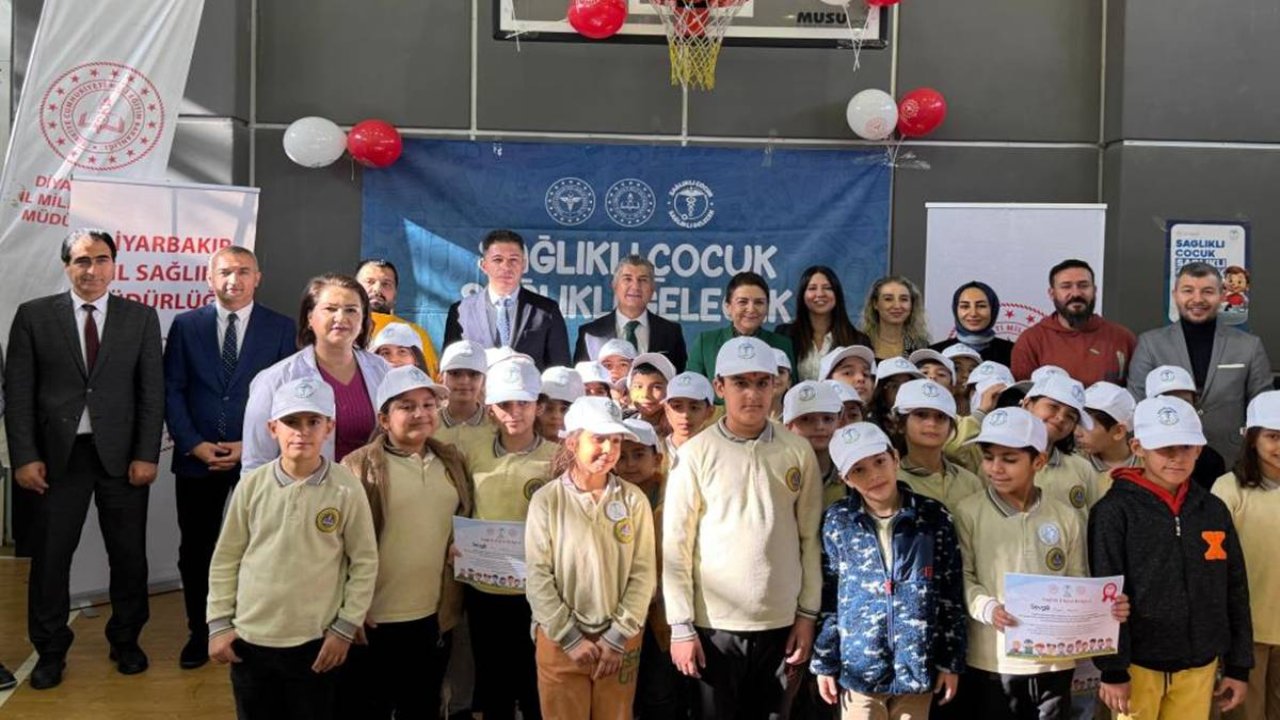 Diyarbakır’da miniklere sağlıkta farkındalık eğitimi