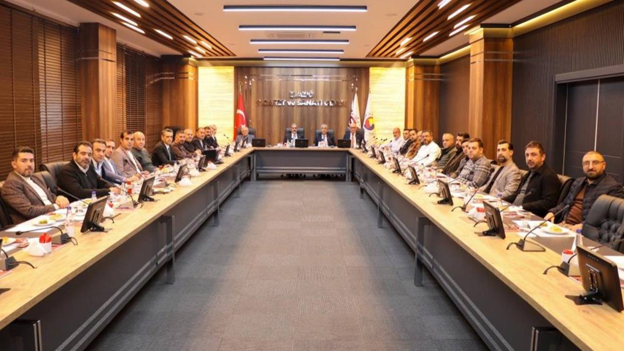 Elazığ TSO Kasım meclis toplantısında ekonomiyi masaya yatırdı