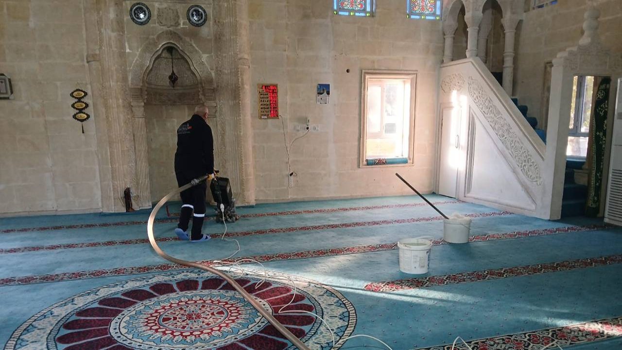 Batman’da dini mekanlarda temizlik