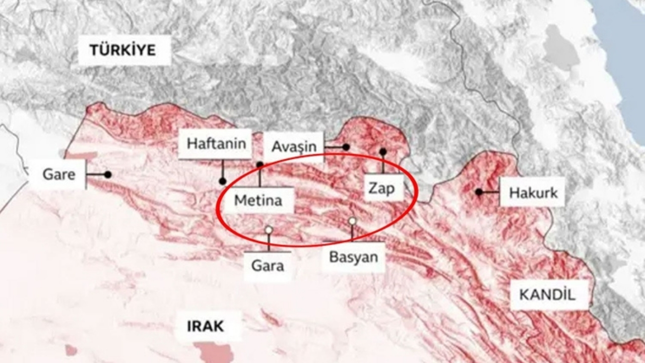 Zap ve Metina’da 2 mağara boşaltıldı
