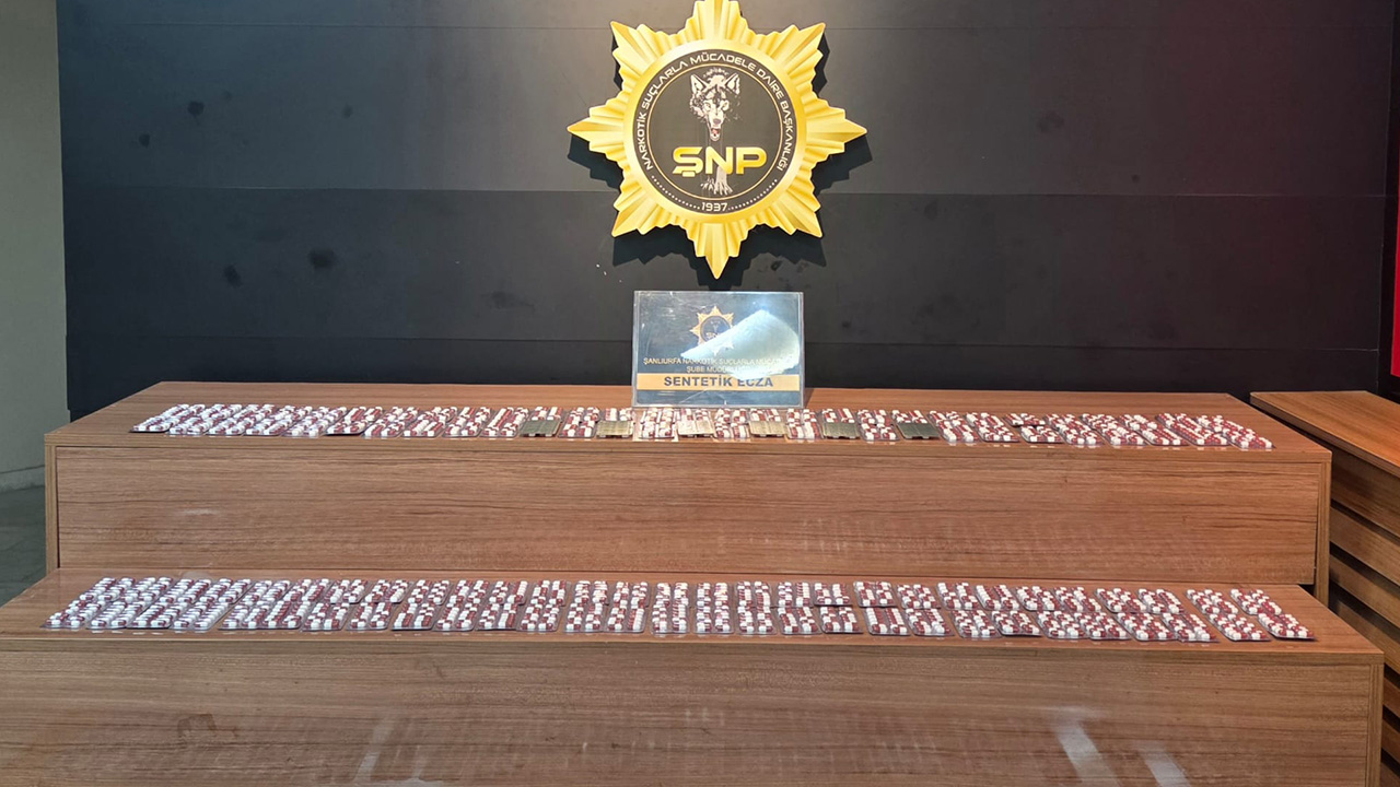 Şanlıurfa'da uyuşturucu operasyonu