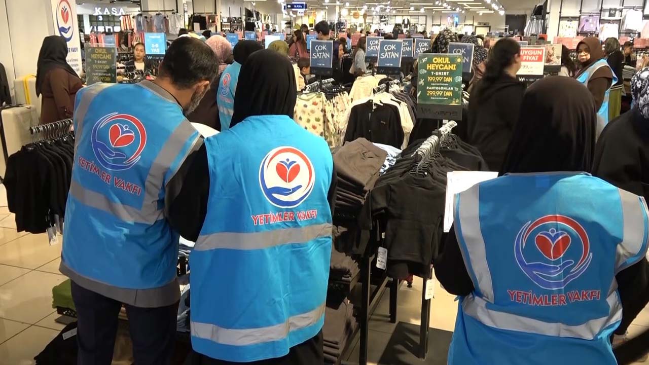 Gaziantep'te 250 yetim çocuğa kışlık yardım yapıldı