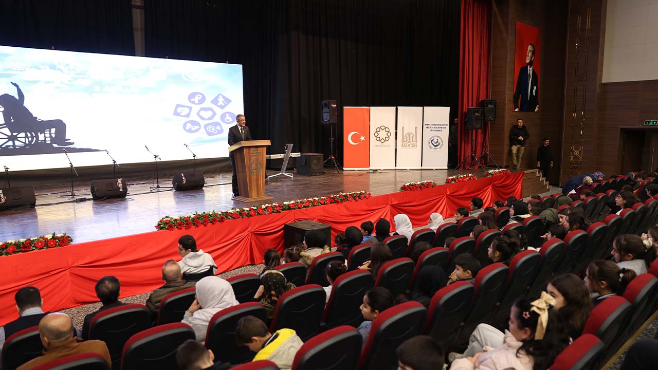 Mardin'de 3 Aralık Dünya Engelliler Günü etkinliği