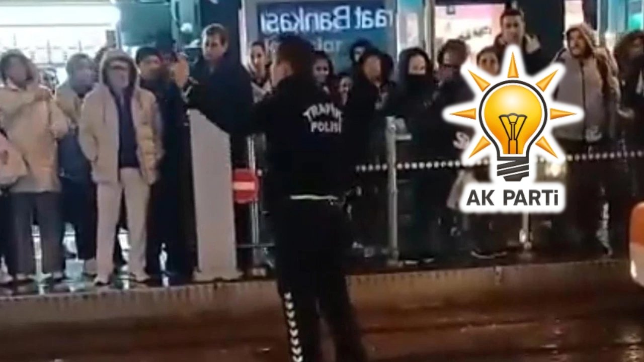 AK Partili isimden provokatör polise ‘PKK’li yanıt