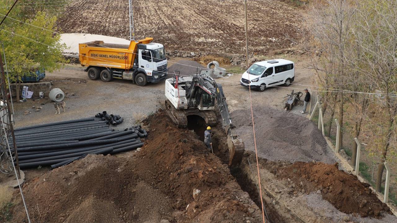 DİSKİ, Çınar’daki 60 yıllık kanalizasyon sorununu çözüyor