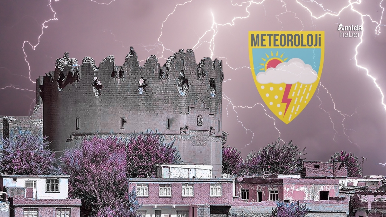 24 ile sarı alarm: Diyarbakır da var