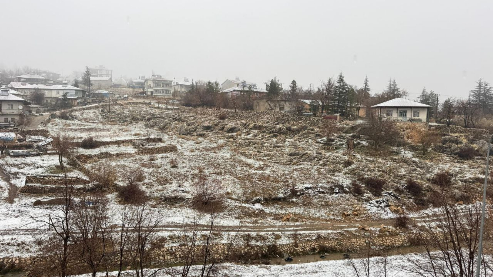 Adana'da kar yağışı etkili oldu