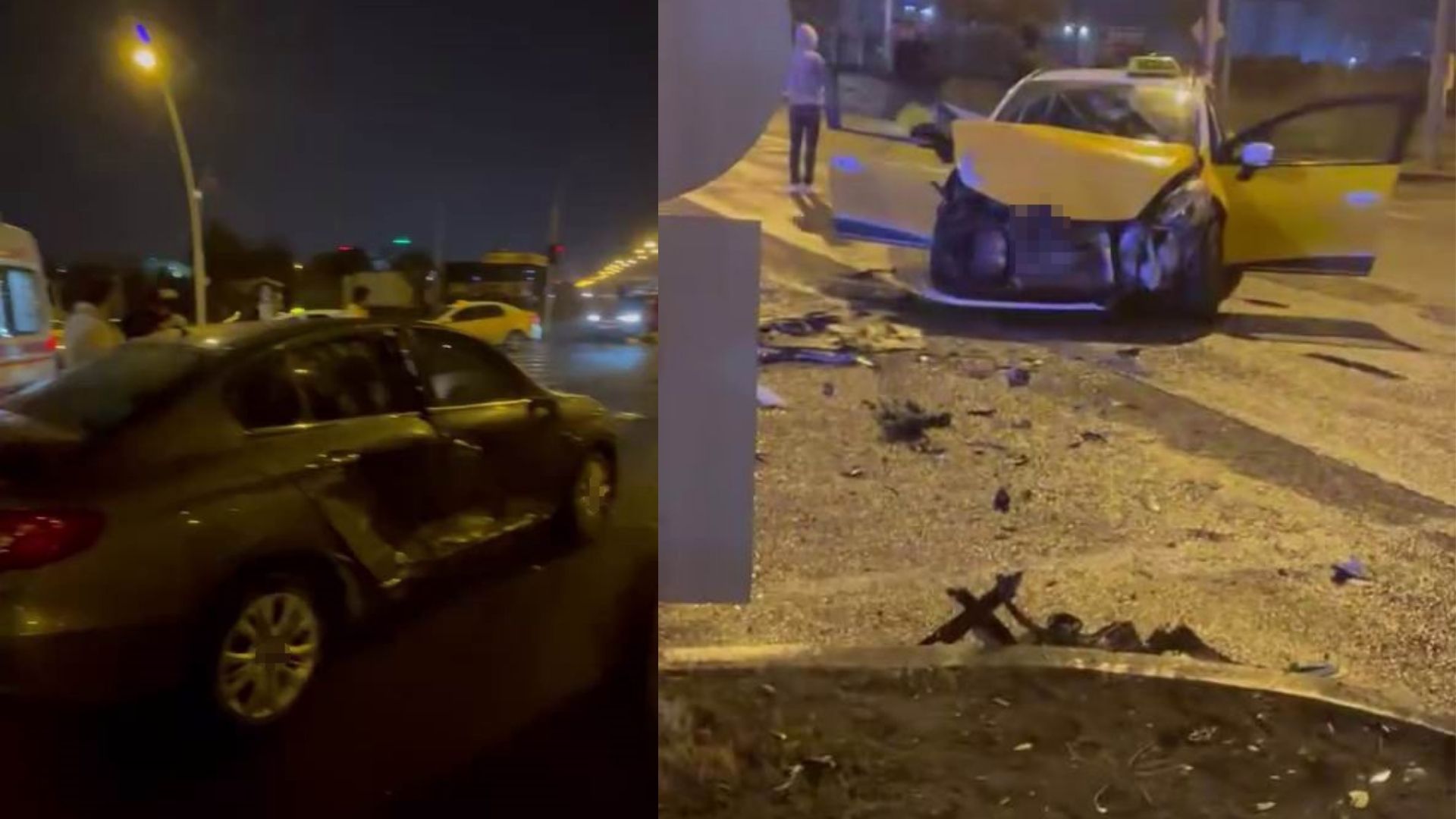 Diyarbakır’da otomobiller çarpıştı: 2 yaralı