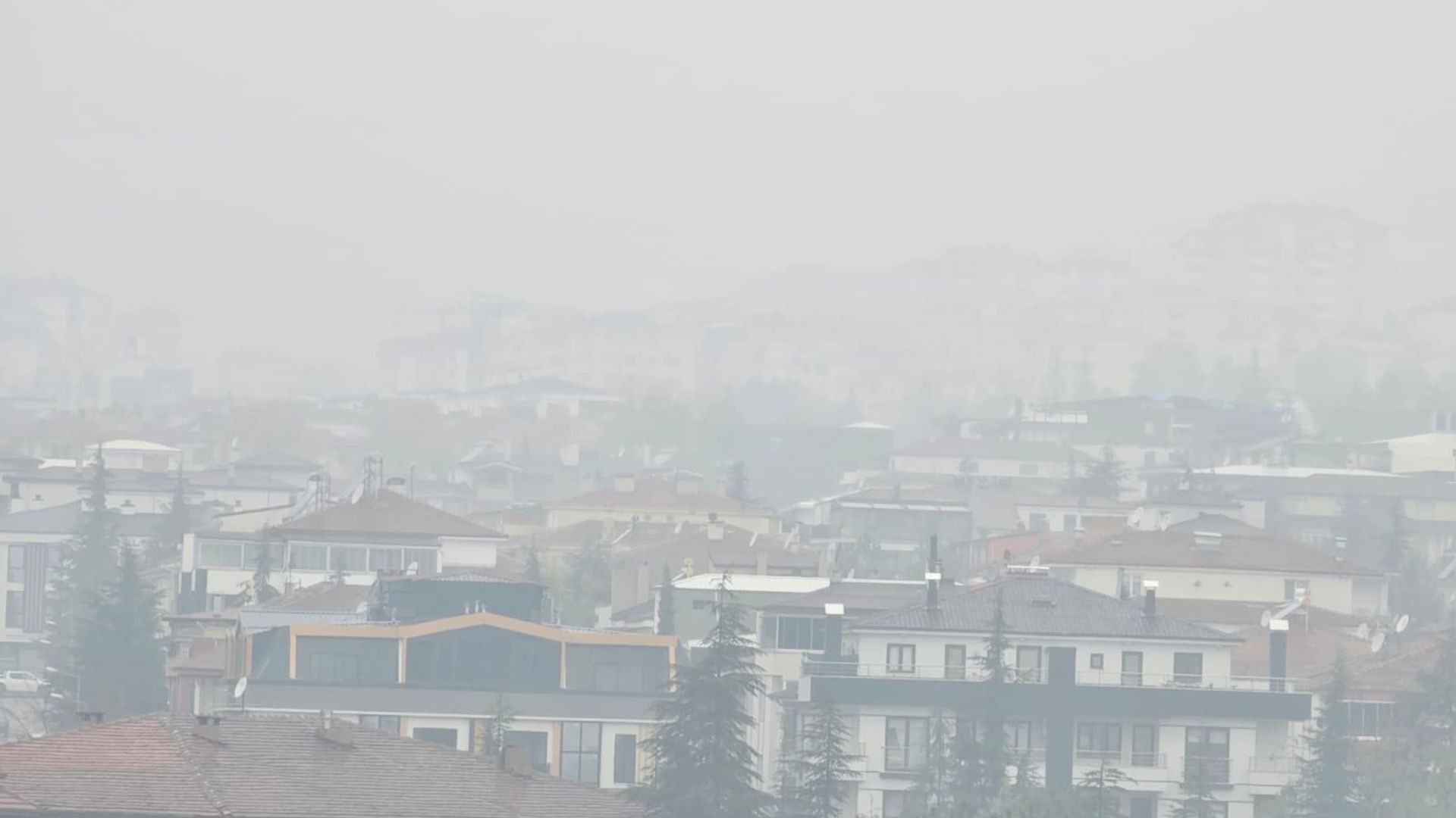 Elazığ’da sis etkili oldu