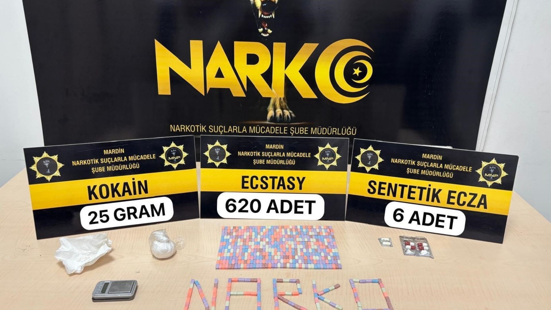 Mardin’de uyuşturucu operasyonu