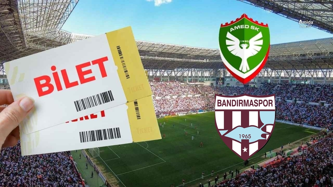 Amedspor-Bandırma maçı biletleri satışta