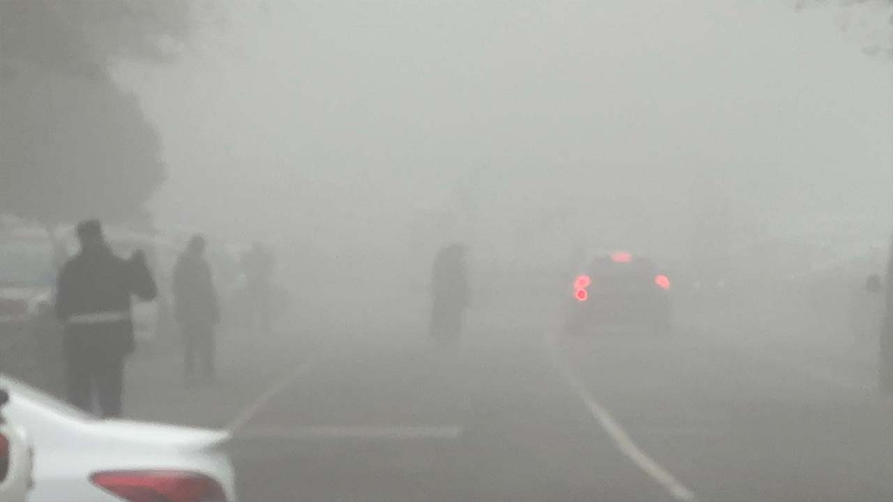 Diyarbakır'da yoğun sis etkili oldu