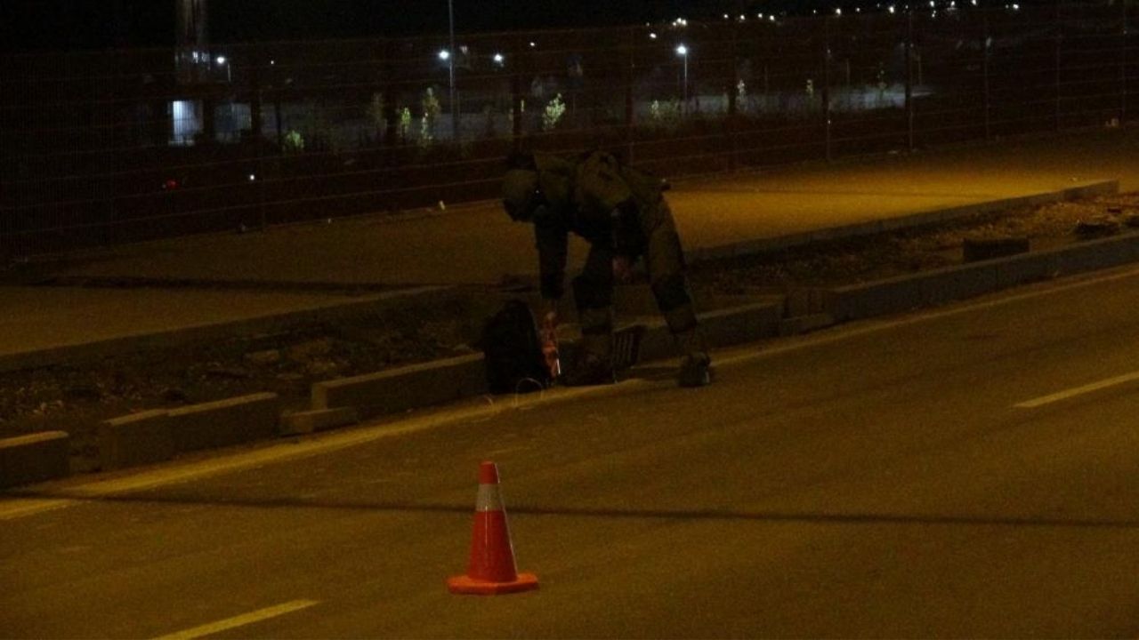 Malatya’da şüpheli çanta patlatıldı