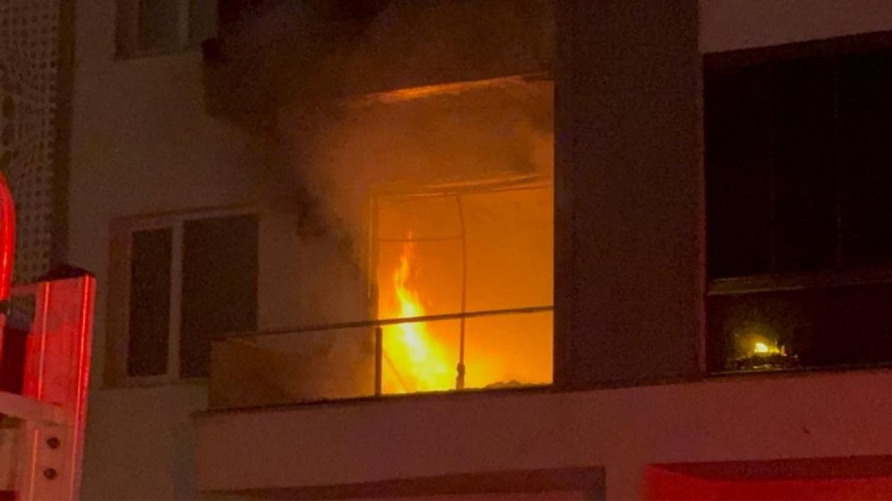 Diyarbakır’da ailesi ile tartışan şahıs evini ateşe verdi