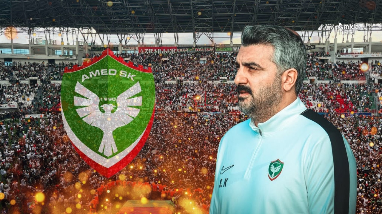 Amedspor’un hocası: Dünyanın her yerinde destekleniyoruz