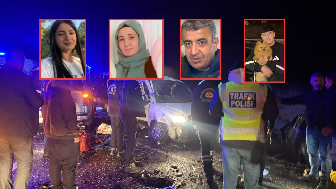 Mardin'de aile faciası: Kazada ölen 4 kişi toprağa verildi