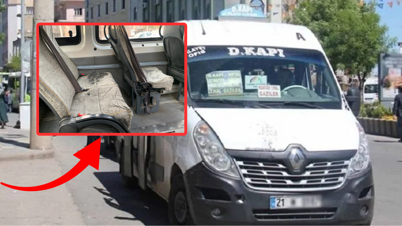 Diyarbakır'da dolmuşlar dökülüyor: Sıfır hijyen