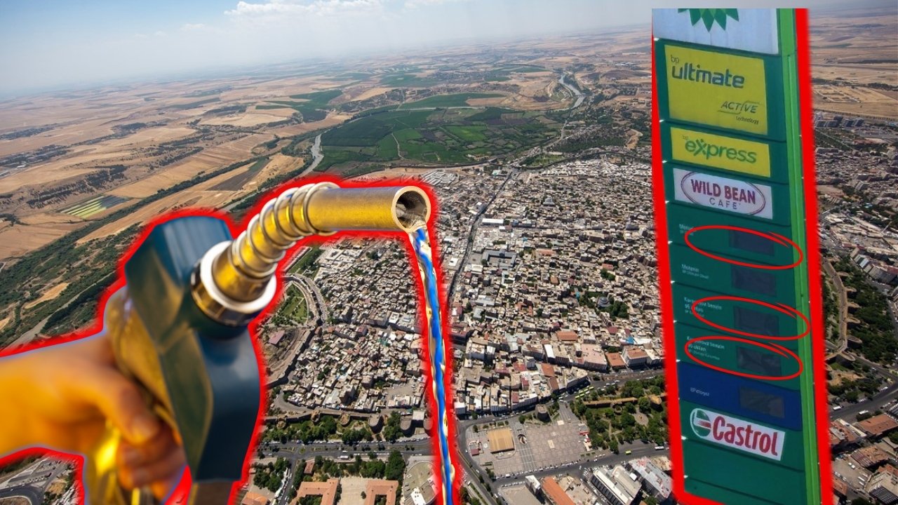 İndirim geldi, Diyarbakır’da akaryakıt panoları kapandı