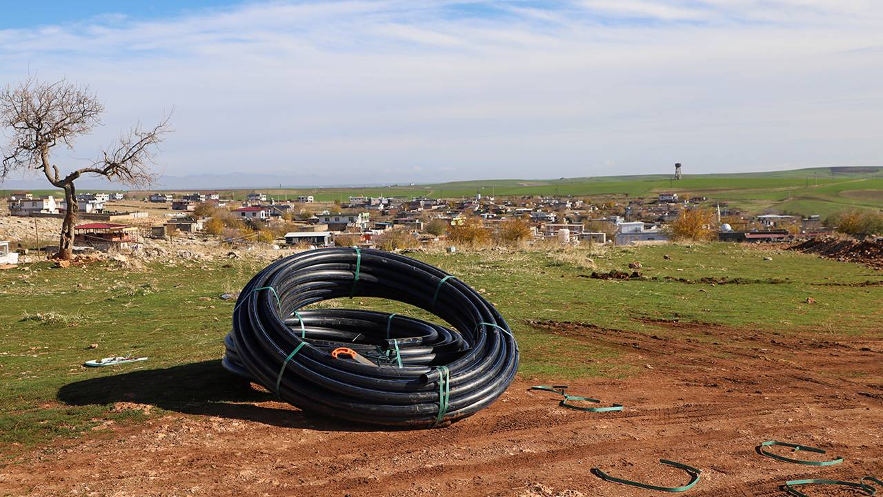 Diyarbakır DİSKİ’den 3 bin metrelik yeni içme suyu hattı