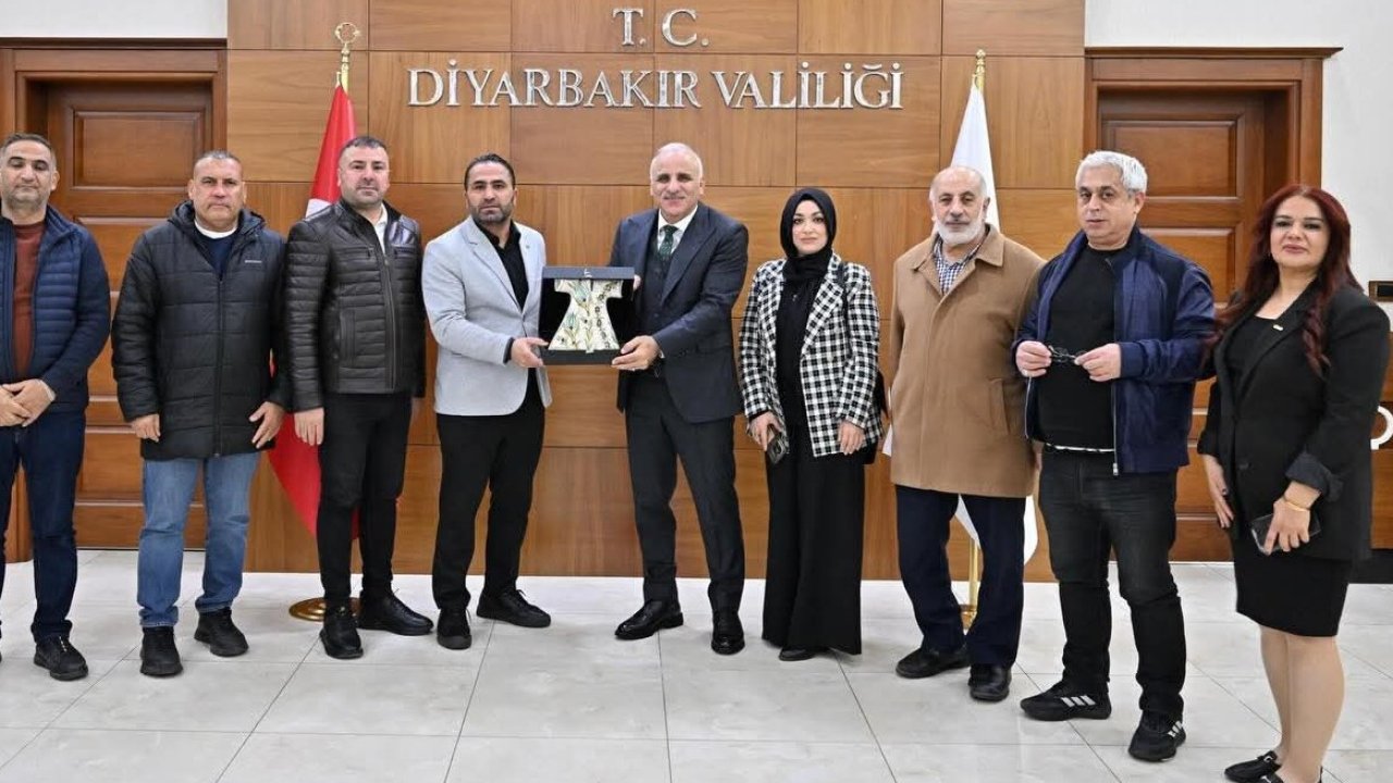 Turizmcilerden Diyarbakır Valisi’ne ziyaret