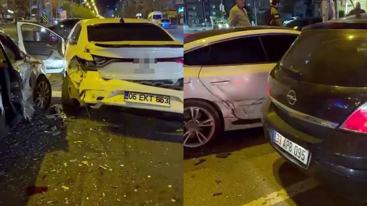 Diyarbakır’da zincirleme kaza: 3 yaralı