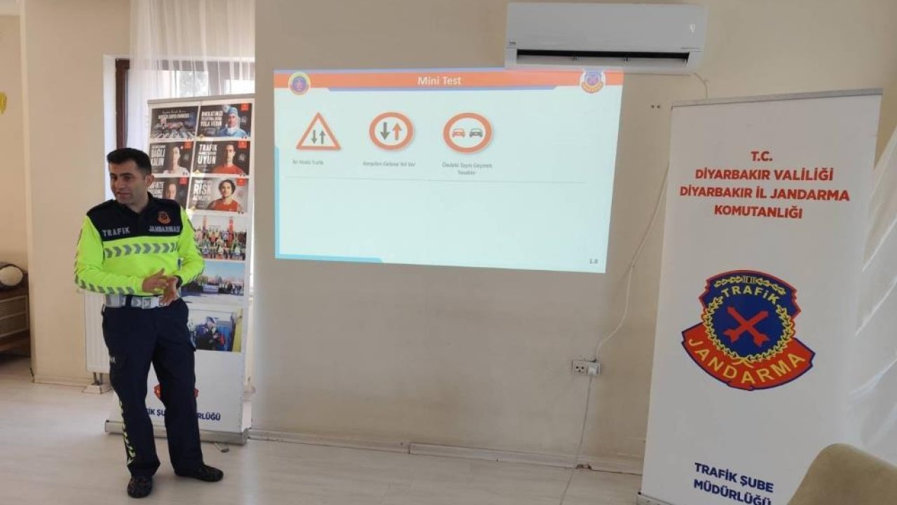 Diyarbakır’da özel bireylere trafik güvenliği eğitimi