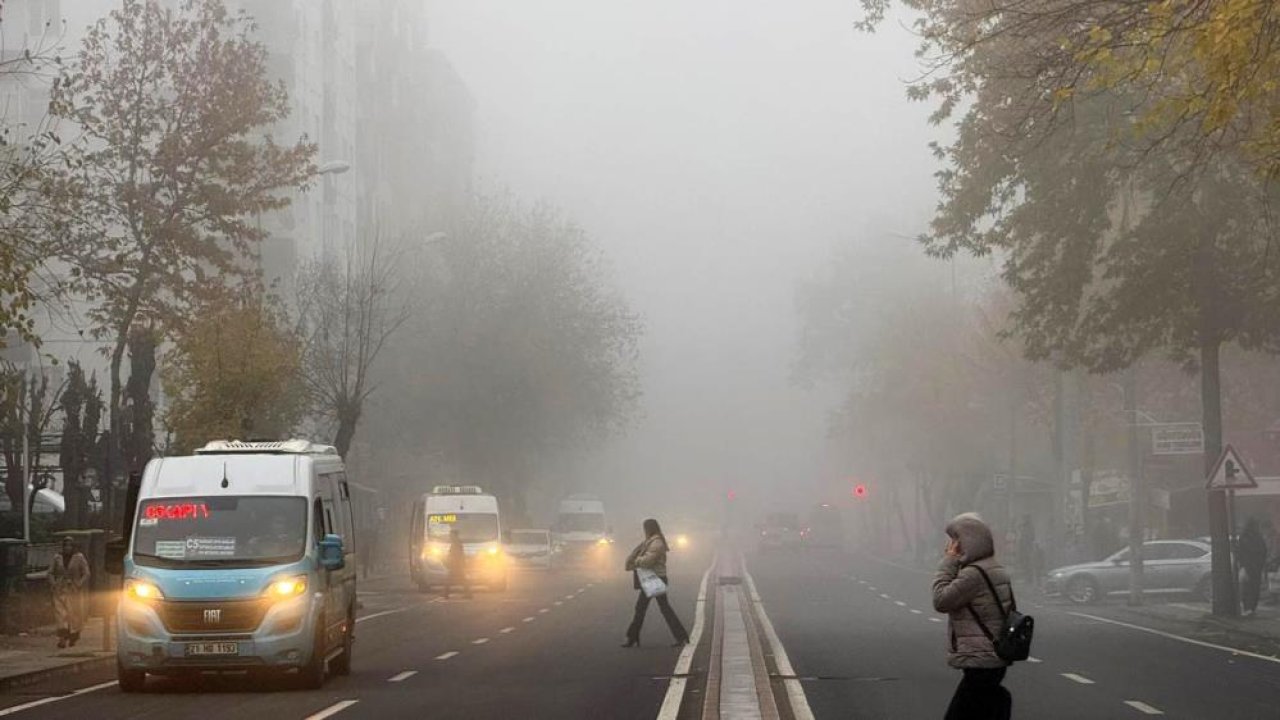 Diyarbakır’daki uzman uyardı: Sisli havalara dikkat!
