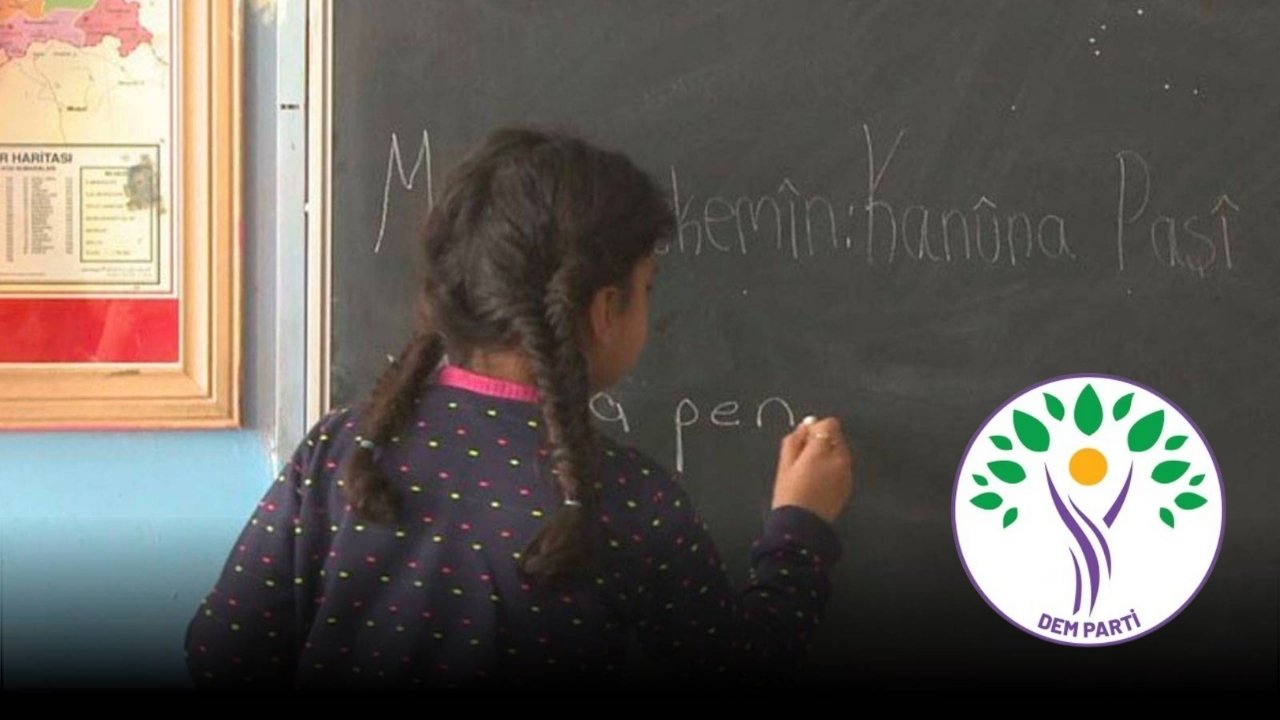 DEM’li vekilden çağrı: Kürtçe eğitim için hukuki düzenleme yapın