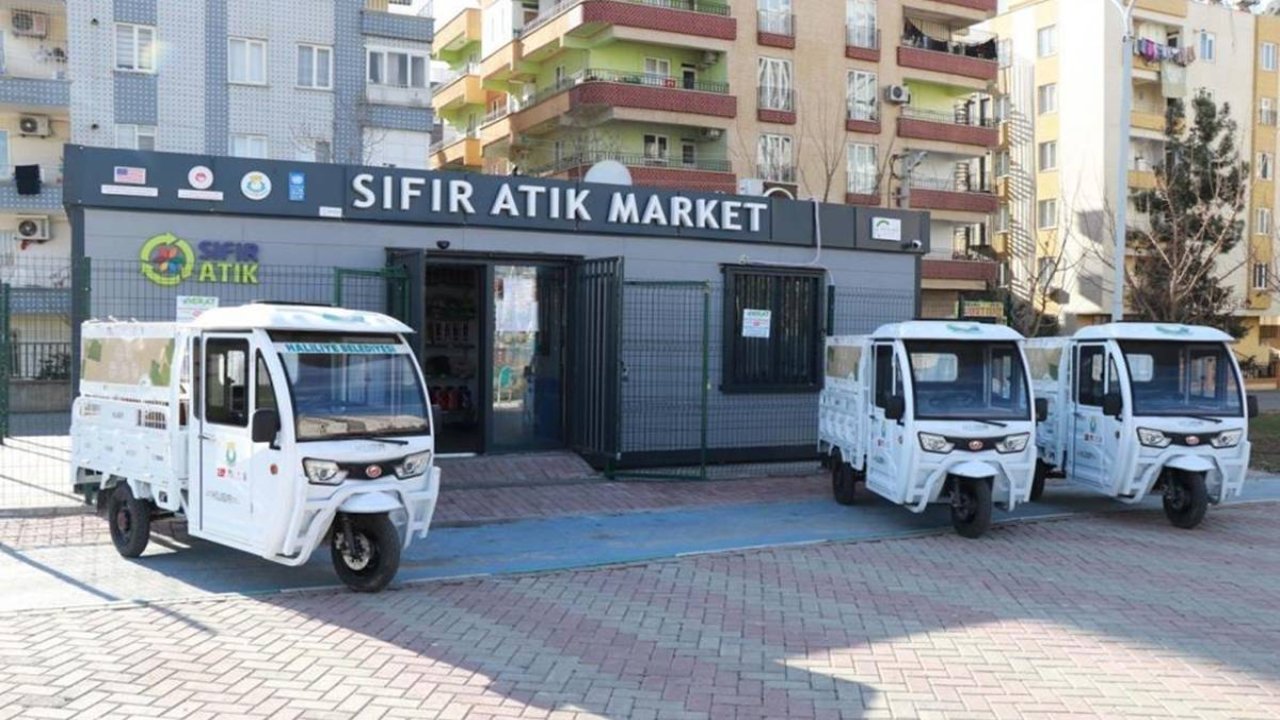 Şanlıurfa’da 402 ton atık geri dönüşüme kazandırdı.