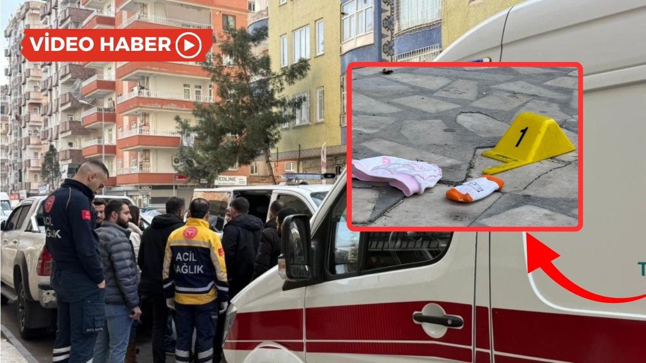 Diyarbakır: Anne 2 aylık bebeğini 4’üncü kattan attı