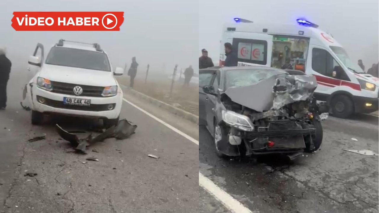 Batman’da sis kazaya yol açtı: 2’si ağır 14 yaralı