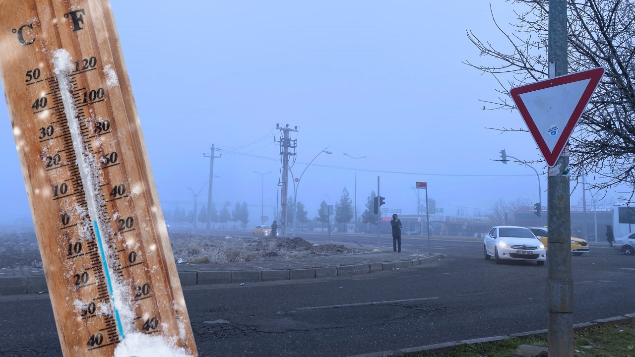 Batman ve Diyarbakır’a yılbaşı öncesi kar: Eksi 7 geliyor