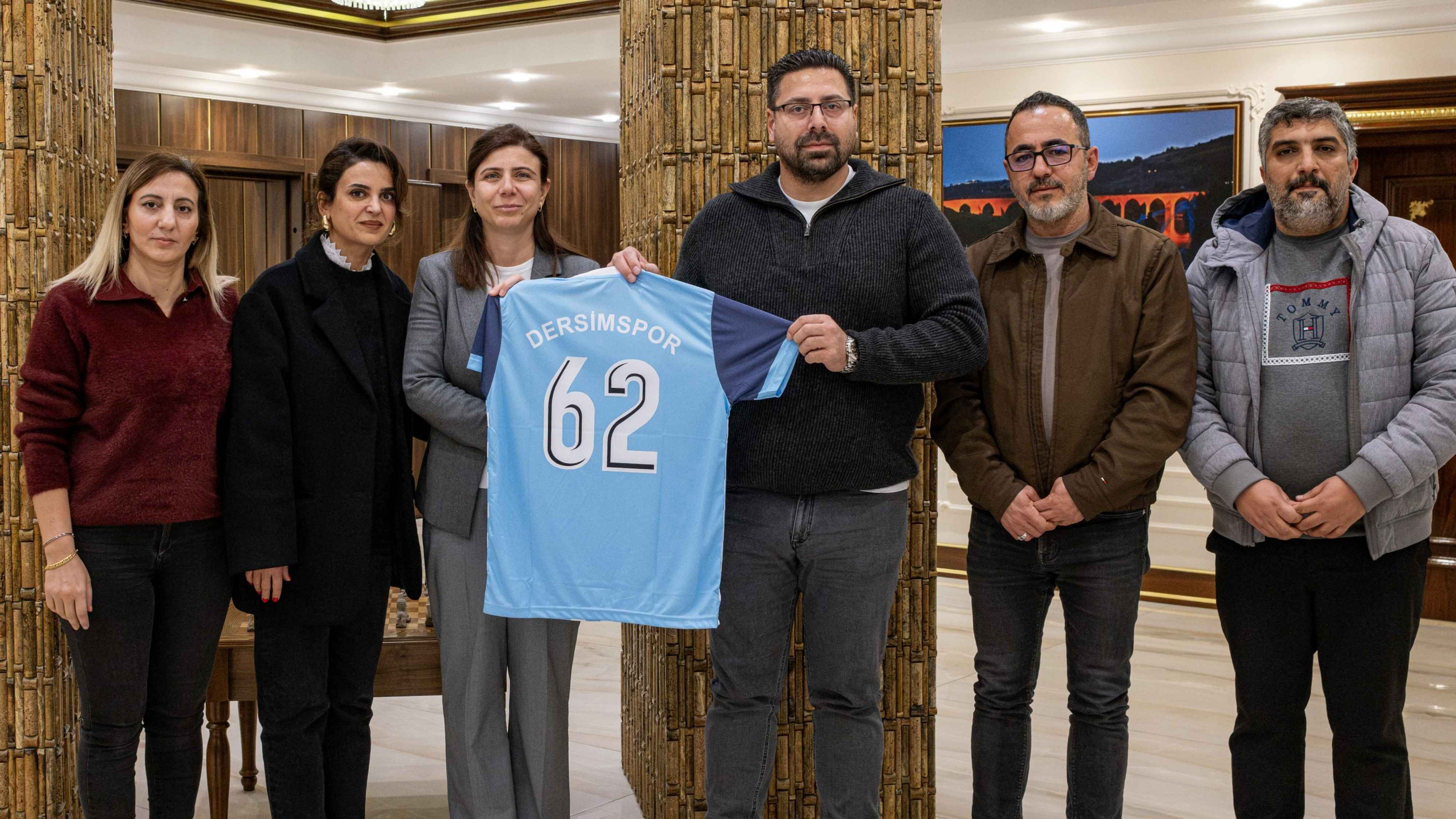 Dersimspor’dan Serra Bucak’a ziyaret