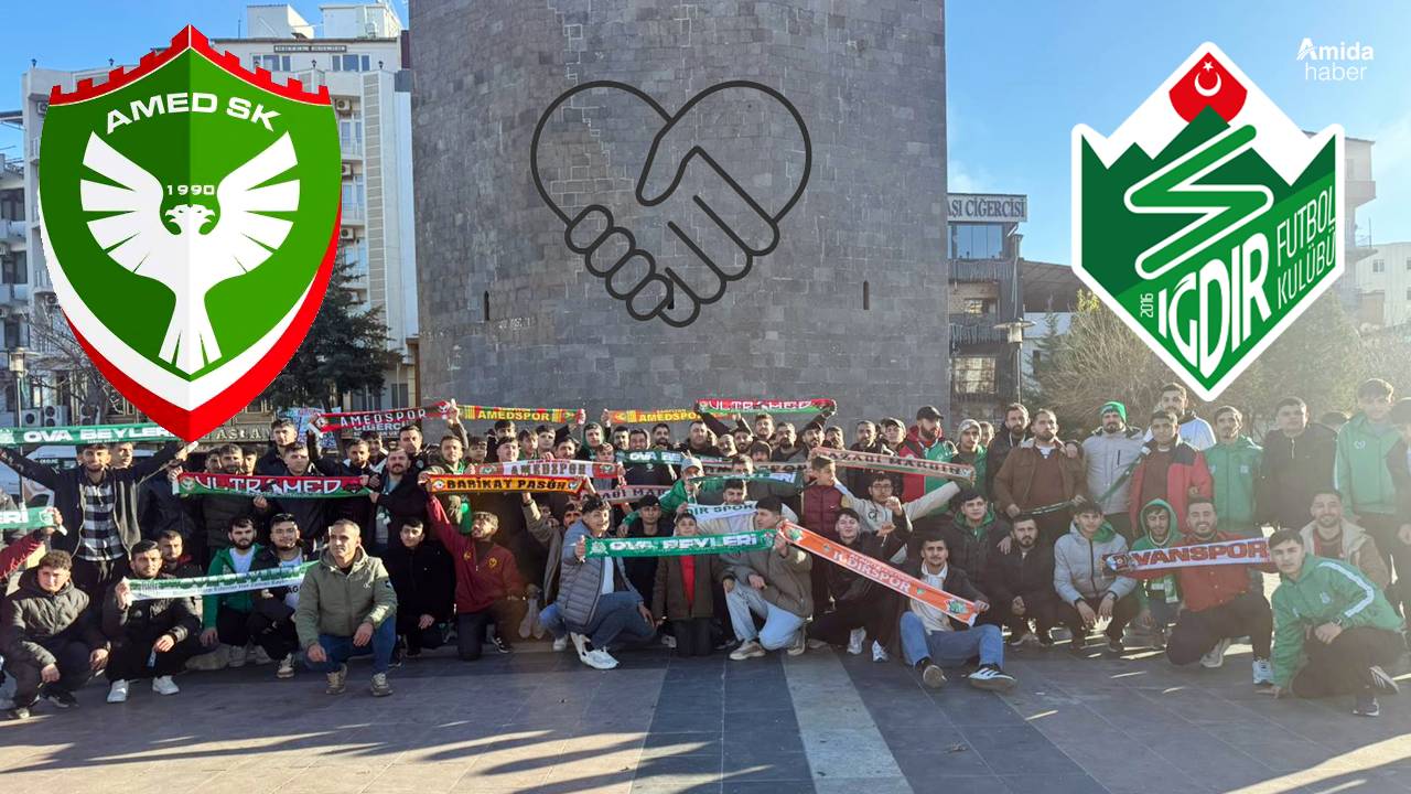 Amedspor–Iğdır maçı öncesi kardeşlik mesajı