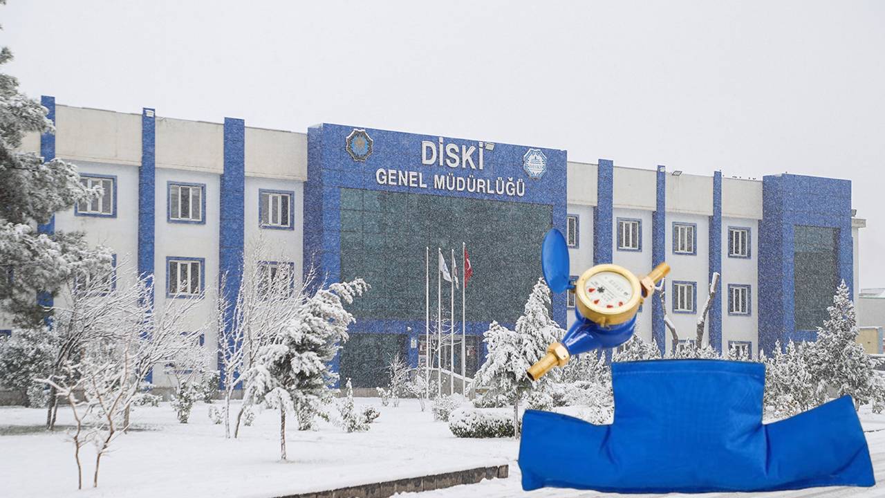 DİSKİ açıkladı: Sayaçlar buzlanmaya karşı nasıl korunur?