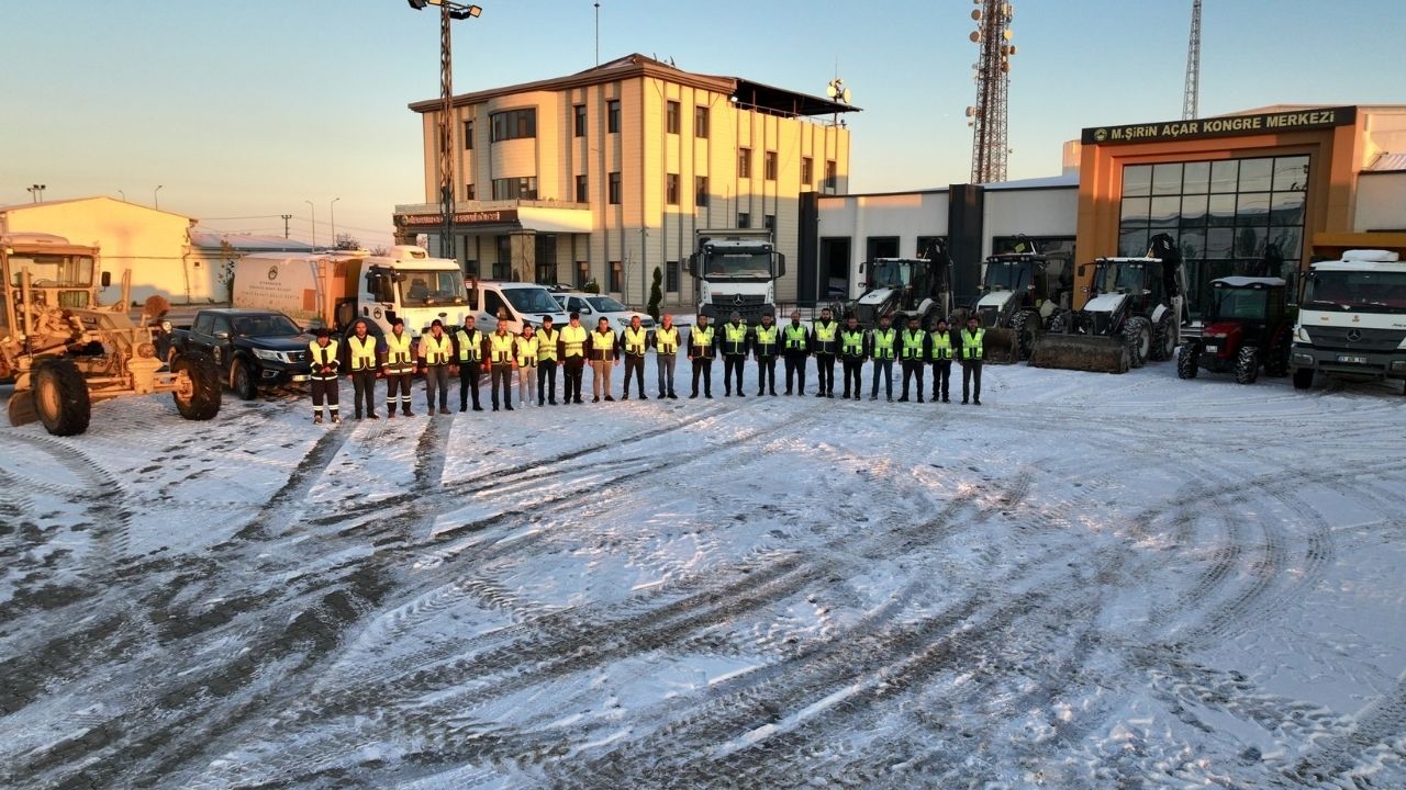 Diyarbakır OSB’den kar hazırlığı