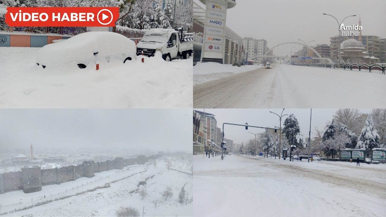 Diyarbakır 2026’ya böyle girdi: Şehir felç, ekipler yetersiz!