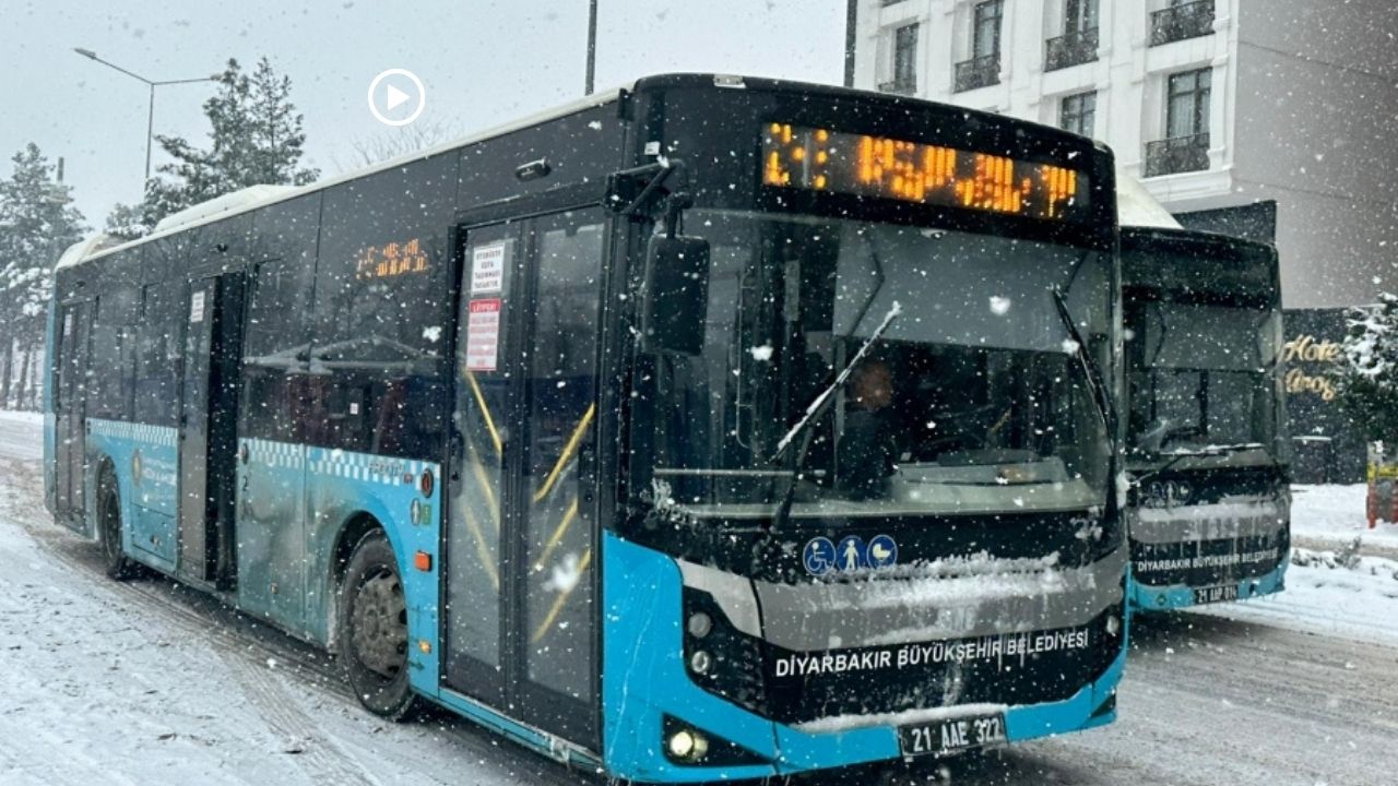 Diyarbakır’da otobüs seferleri yeniden başlıyor