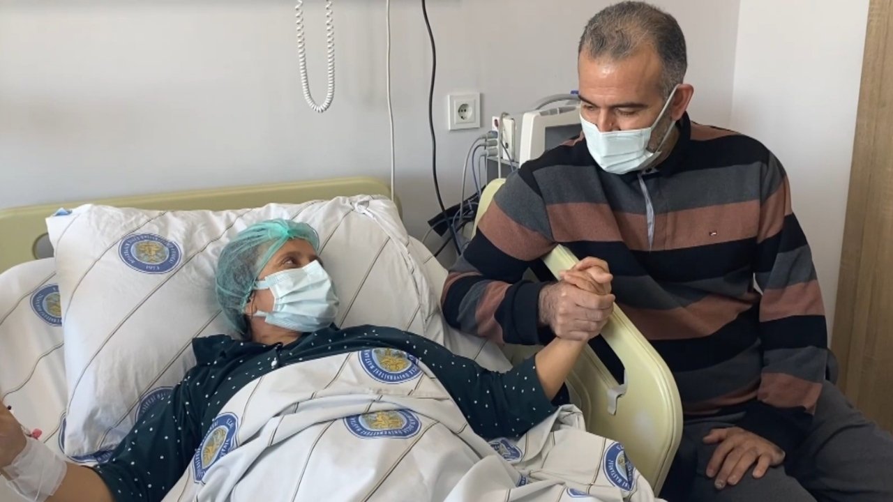 Mayın mağduru eşinden aldığı böbrekle Diyarbakır’da hayata tutundu