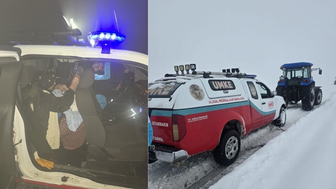 Diyarbakır’da zamanla yarış: Anne ve bebek saatler sonra kurtarıldı