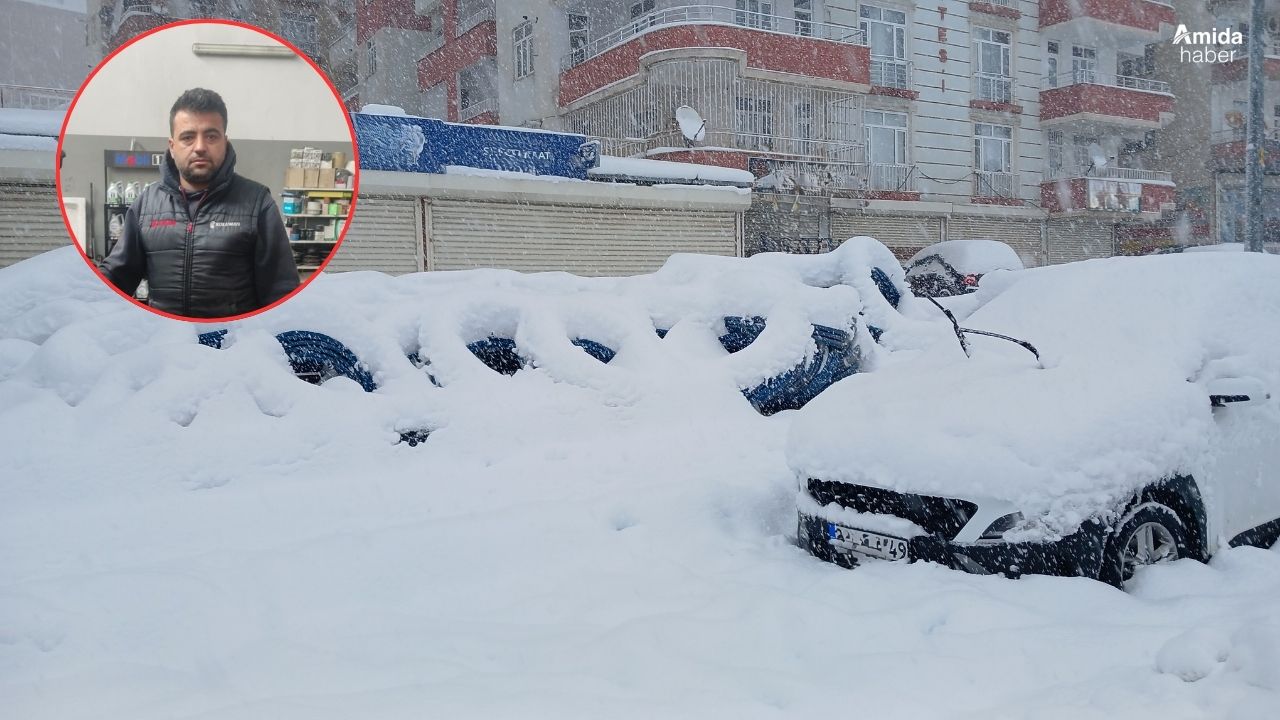 Kış Diyarbakır’ı vurdu: Okumadan trafiğe çıkmayın!