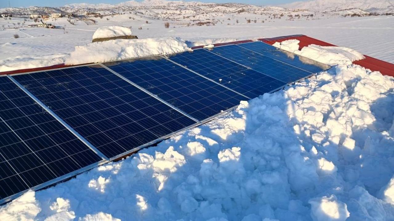 Diyarbakır’da enerji krizi: Güneş panelleri kışa yenik düştü