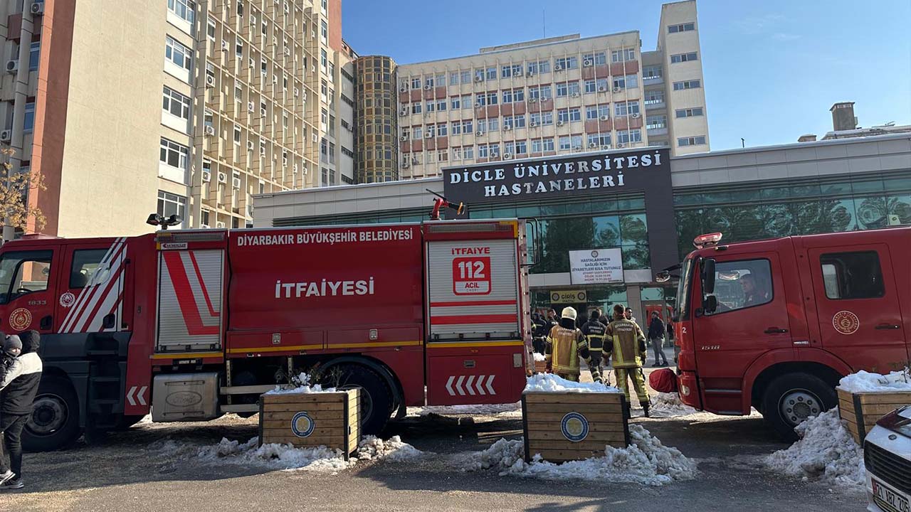 Dicle Üniversitesi’nden yangın açıklaması