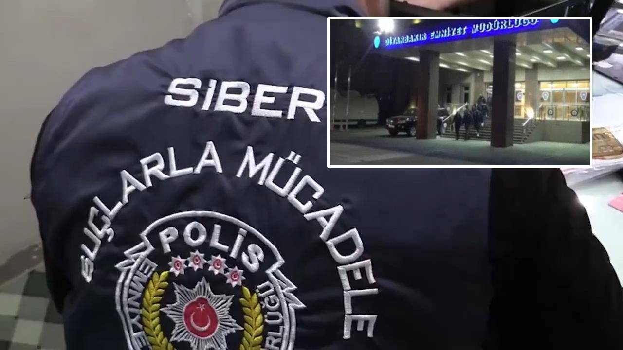 Diyarbakır merkezli ‘Sanal Kıskaç’ operasyonu: 17 gözaltı, 10 tutuklama