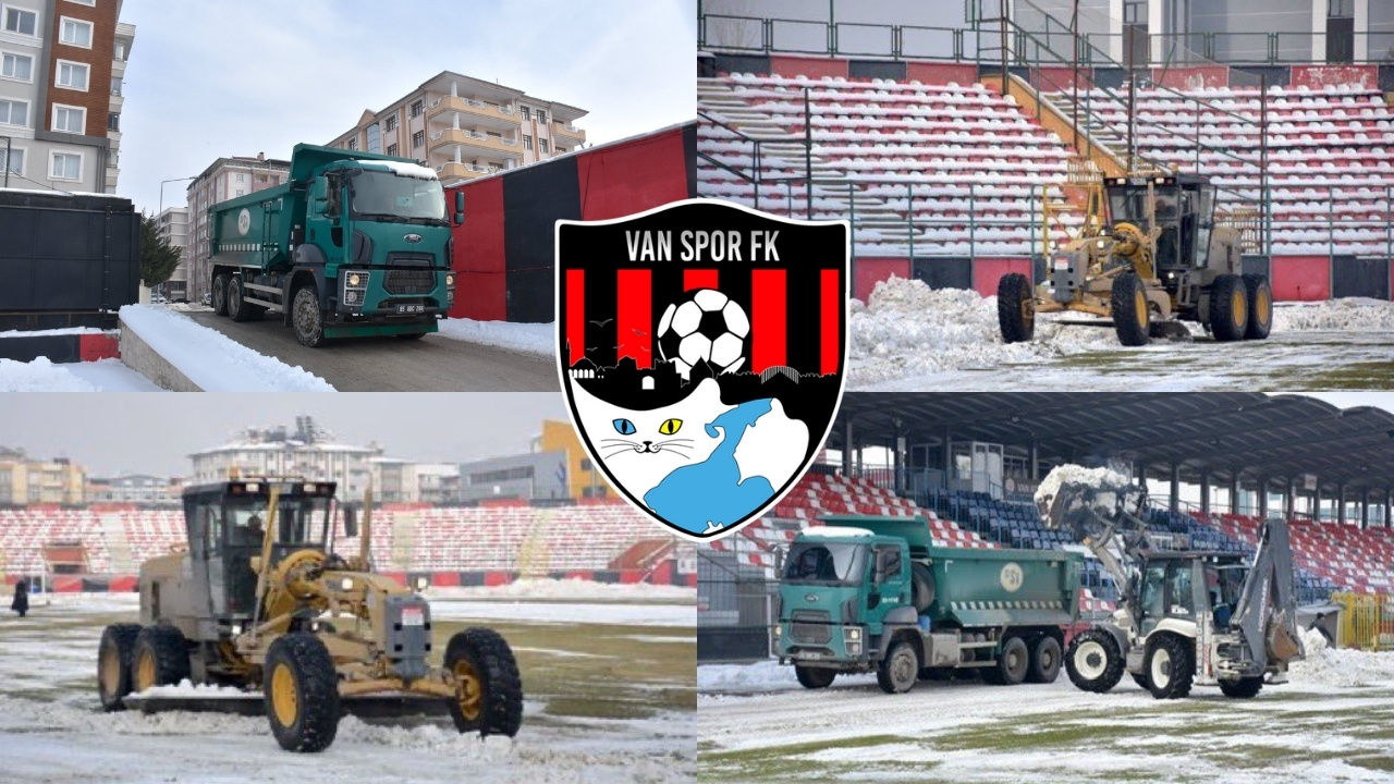 Van Stadyumu’na ağır iş makineleri girdi: Kriz çıktı